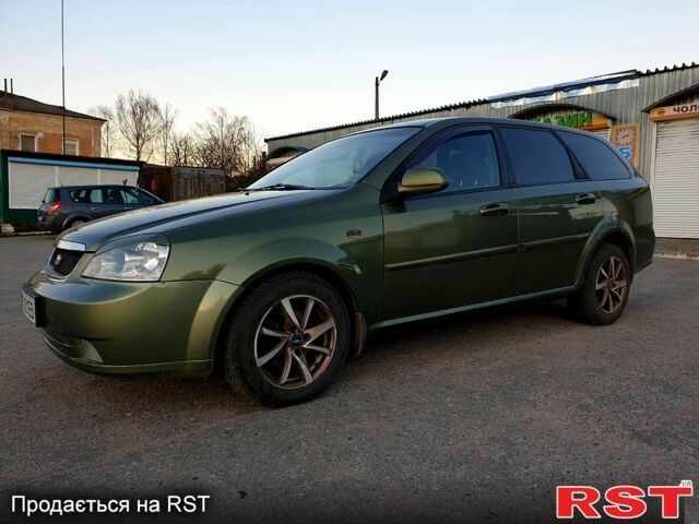 Зеленый Шевроле Лачетти, объемом двигателя 1.8 л и пробегом 300 тыс. км за 4750 $, фото 2 на Automoto.ua