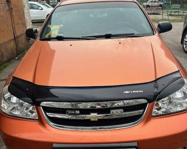 Оранжевый Шевроле Лачетти, объемом двигателя 1.6 л и пробегом 160 тыс. км за 5000 $, фото 1 на Automoto.ua
