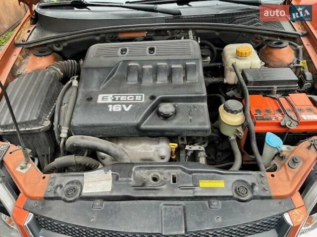 Оранжевый Шевроле Лачетти, объемом двигателя 1.6 л и пробегом 160 тыс. км за 5000 $, фото 5 на Automoto.ua