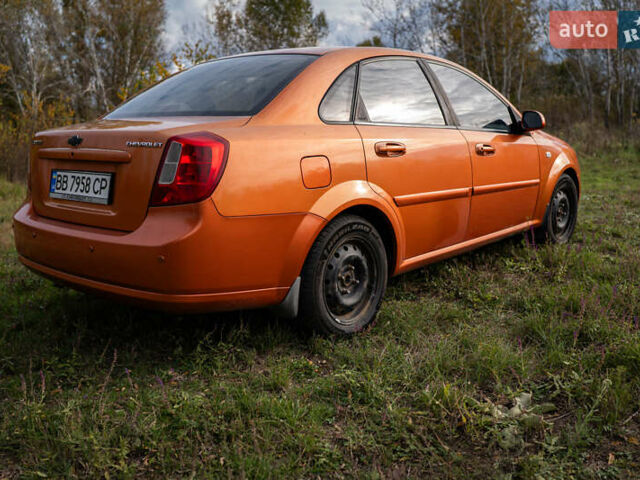 Оранжевый Шевроле Лачетти, объемом двигателя 1.8 л и пробегом 273 тыс. км за 3900 $, фото 6 на Automoto.ua