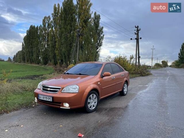 Оранжевый Шевроле Лачетти, объемом двигателя 1.8 л и пробегом 159 тыс. км за 5500 $, фото 11 на Automoto.ua