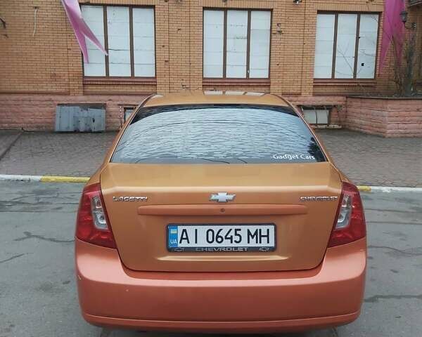 Помаранчевий Шевроле Лачетті, об'ємом двигуна 1.8 л та пробігом 230 тис. км за 5200 $, фото 4 на Automoto.ua