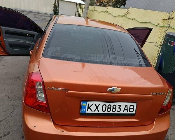 Помаранчевий Шевроле Лачетті, об'ємом двигуна 1.8 л та пробігом 218 тис. км за 5700 $, фото 7 на Automoto.ua