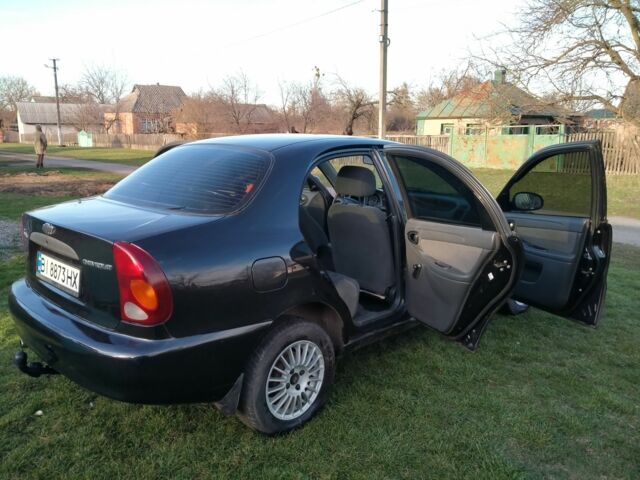 Чорний Шевроле Ланос, об'ємом двигуна 1.5 л та пробігом 208 тис. км за 3000 $, фото 6 на Automoto.ua