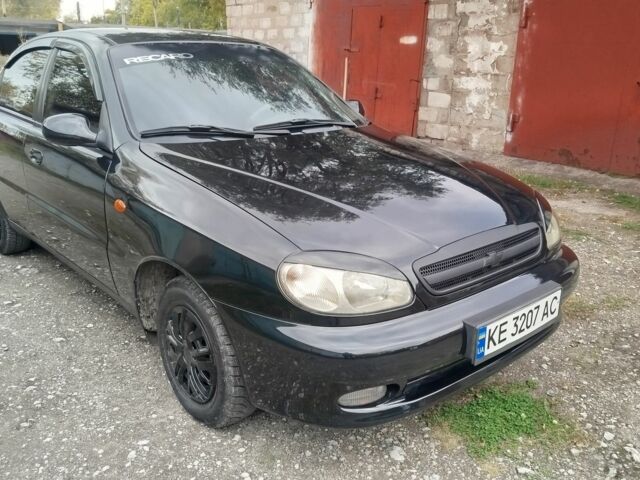 Чорний Шевроле Ланос, об'ємом двигуна 1.5 л та пробігом 206 тис. км за 2950 $, фото 1 на Automoto.ua