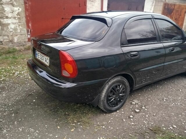 Чорний Шевроле Ланос, об'ємом двигуна 1.5 л та пробігом 206 тис. км за 2950 $, фото 7 на Automoto.ua