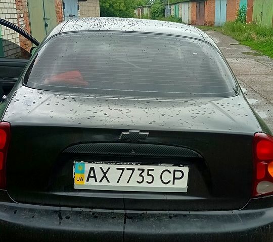 Чорний Шевроле Ланос, об'ємом двигуна 1.5 л та пробігом 210 тис. км за 1500 $, фото 2 на Automoto.ua