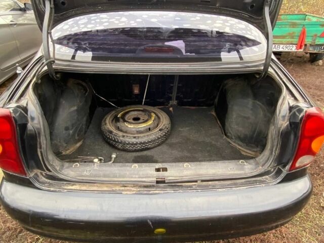 Черный Шевроле Ланос, объемом двигателя 1.5 л и пробегом 200 тыс. км за 2800 $, фото 13 на Automoto.ua