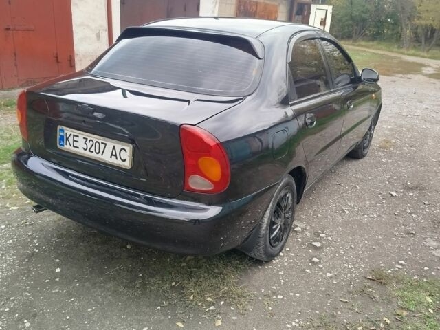 Чорний Шевроле Ланос, об'ємом двигуна 1.5 л та пробігом 206 тис. км за 2950 $, фото 9 на Automoto.ua