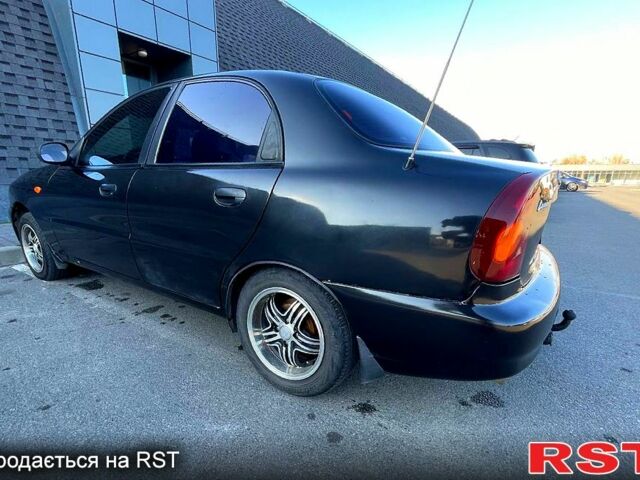 Чорний Шевроле Ланос, об'ємом двигуна 1.5 л та пробігом 217 тис. км за 2330 $, фото 3 на Automoto.ua