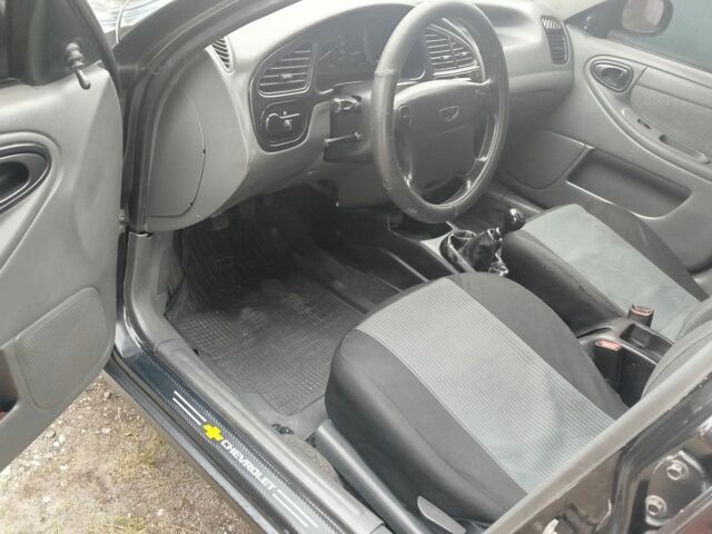 Чорний Шевроле Ланос, об'ємом двигуна 1.5 л та пробігом 206 тис. км за 2950 $, фото 10 на Automoto.ua