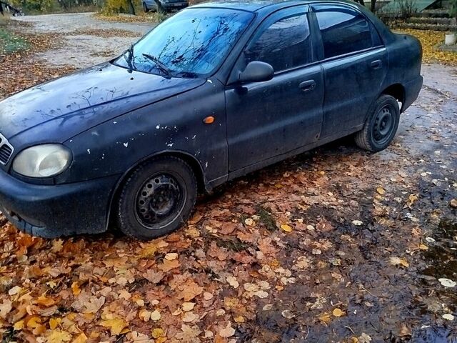 Черный Шевроле Ланос, объемом двигателя 1.5 л и пробегом 480 тыс. км за 1500 $, фото 5 на Automoto.ua