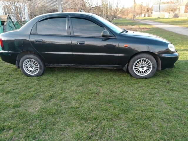 Чорний Шевроле Ланос, об'ємом двигуна 1.5 л та пробігом 208 тис. км за 3000 $, фото 11 на Automoto.ua