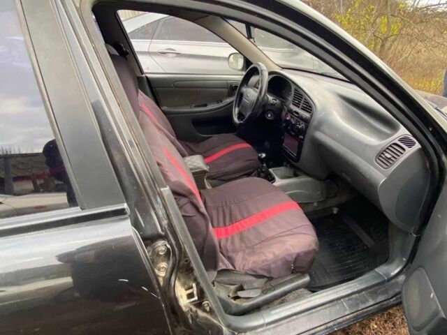 Черный Шевроле Ланос, объемом двигателя 1.5 л и пробегом 200 тыс. км за 2800 $, фото 11 на Automoto.ua