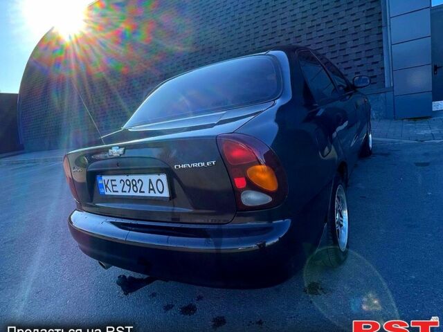 Чорний Шевроле Ланос, об'ємом двигуна 1.5 л та пробігом 217 тис. км за 2330 $, фото 4 на Automoto.ua