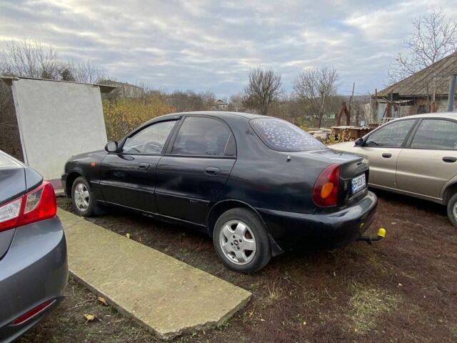 Черный Шевроле Ланос, объемом двигателя 1.5 л и пробегом 200 тыс. км за 2800 $, фото 8 на Automoto.ua