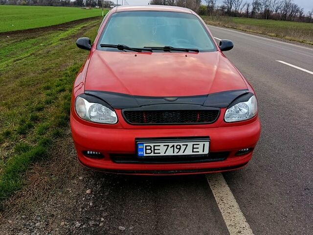 Червоний Шевроле Ланос, об'ємом двигуна 1.5 л та пробігом 221 тис. км за 3000 $, фото 4 на Automoto.ua