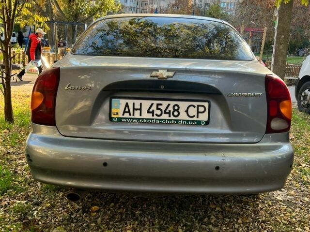 Серый Шевроле Ланос, объемом двигателя 1.5 л и пробегом 108 тыс. км за 1600 $, фото 7 на Automoto.ua