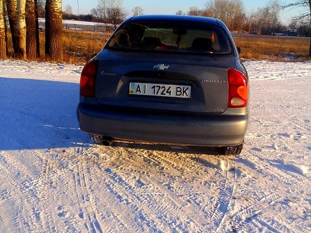 Сірий Шевроле Ланос, об'ємом двигуна 1.5 л та пробігом 0 тис. км за 1950 $, фото 1 на Automoto.ua