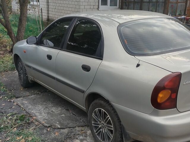 Сірий Шевроле Ланос, об'ємом двигуна 1.5 л та пробігом 200 тис. км за 2600 $, фото 4 на Automoto.ua