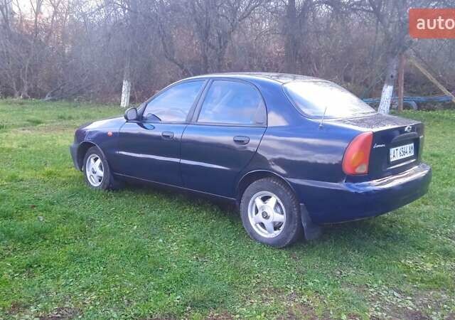 Синий Шевроле Ланос, объемом двигателя 1.5 л и пробегом 145 тыс. км за 1900 $, фото 3 на Automoto.ua