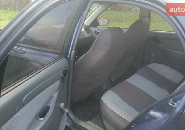 Синий Шевроле Ланос, объемом двигателя 1.5 л и пробегом 145 тыс. км за 1900 $, фото 7 на Automoto.ua