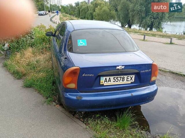 Шевроле Ланос 2007 в Киеве на Automoto.ua Синий Шевроле Ланос, объемом двигателя 1.5 л и пробегом 110 тыс. км за 1500 $, фото 2 на Automoto.ua