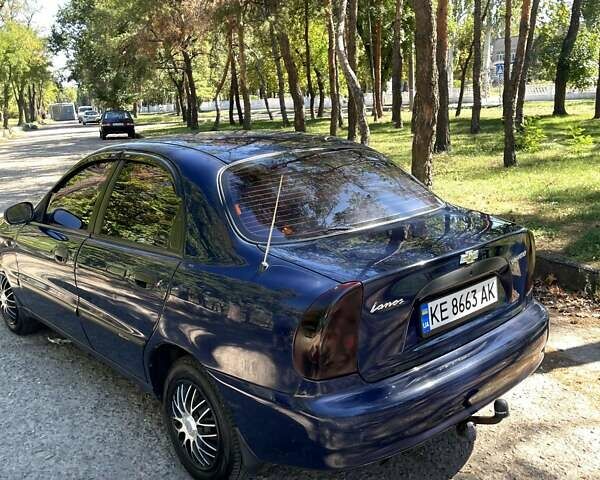 Синий Шевроле Ланос, объемом двигателя 1.5 л и пробегом 204 тыс. км за 2900 $, фото 5 на Automoto.ua