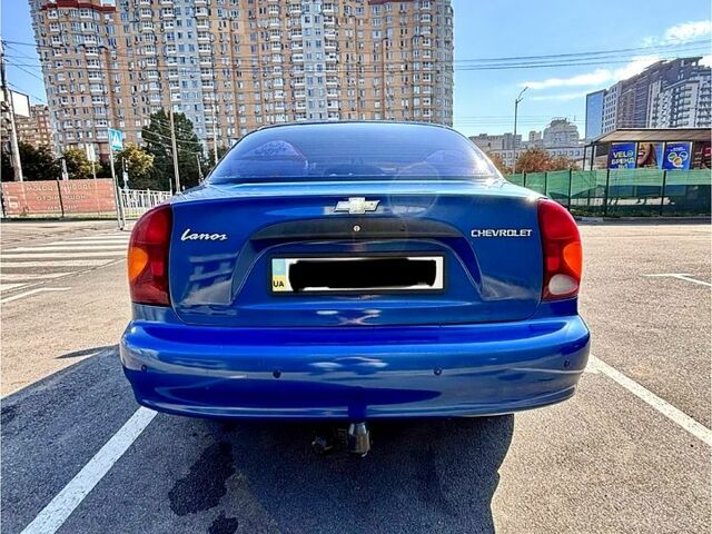 Синій Шевроле Ланос, об'ємом двигуна 1.5 л та пробігом 188 тис. км за 2000 $, фото 1 на Automoto.ua