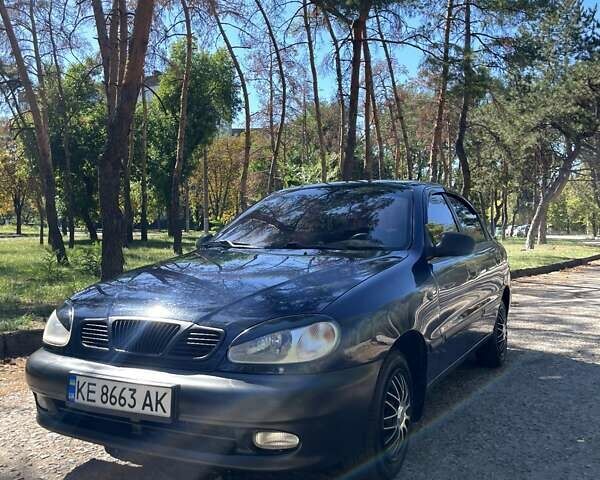 Синий Шевроле Ланос, объемом двигателя 1.5 л и пробегом 204 тыс. км за 2900 $, фото 4 на Automoto.ua