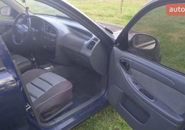 Синий Шевроле Ланос, объемом двигателя 1.5 л и пробегом 145 тыс. км за 1900 $, фото 9 на Automoto.ua