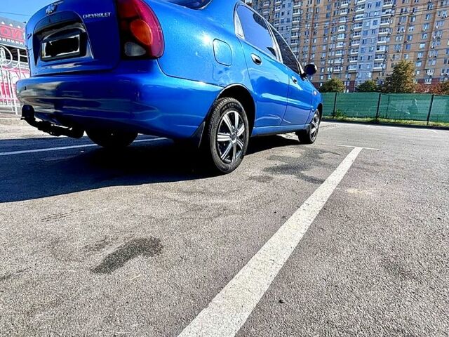 Синій Шевроле Ланос, об'ємом двигуна 1.5 л та пробігом 188 тис. км за 2000 $, фото 3 на Automoto.ua