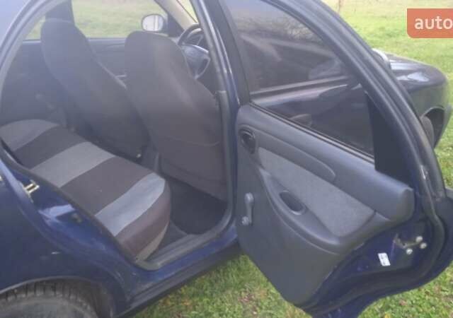 Синий Шевроле Ланос, объемом двигателя 1.5 л и пробегом 145 тыс. км за 1900 $, фото 8 на Automoto.ua