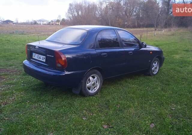 Синий Шевроле Ланос, объемом двигателя 1.5 л и пробегом 145 тыс. км за 1900 $, фото 4 на Automoto.ua