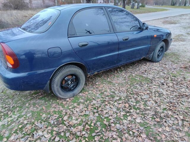 Синій Шевроле Ланос, об'ємом двигуна 1.5 л та пробігом 118 тис. км за 1500 $, фото 3 на Automoto.ua