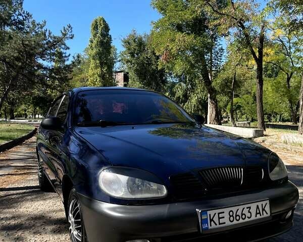 Синий Шевроле Ланос, объемом двигателя 1.5 л и пробегом 204 тыс. км за 2900 $, фото 2 на Automoto.ua