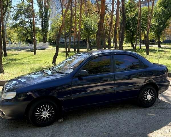 Синий Шевроле Ланос, объемом двигателя 1.5 л и пробегом 204 тыс. км за 2900 $, фото 10 на Automoto.ua