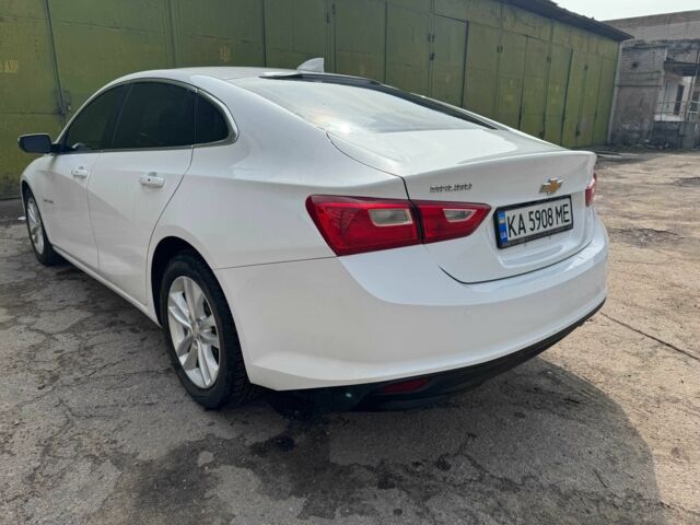 Шевроле Малибу 2016 в Днепре (Днепропетровске) на Automoto.ua Белый Шевроле Малибу, объемом двигателя 1.5 л и пробегом 127 тыс. км за 10500 $, фото 6 на Automoto.ua