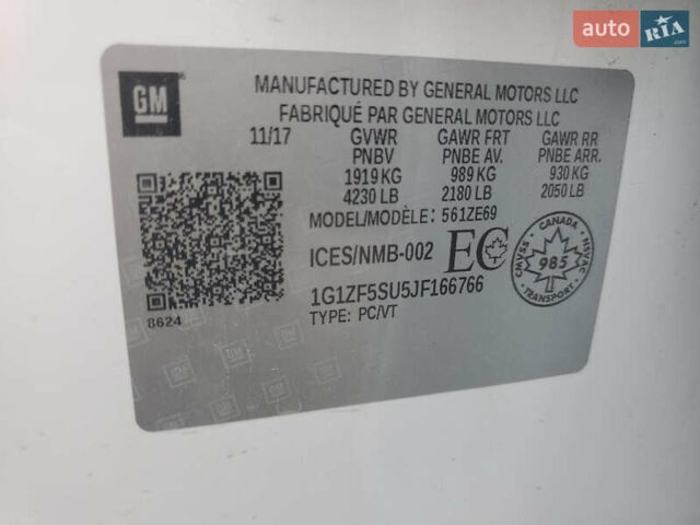 Белый Шевроле Малибу, объемом двигателя 1.8 л и пробегом 164 тыс. км за 12700 $, фото 11 на Automoto.ua