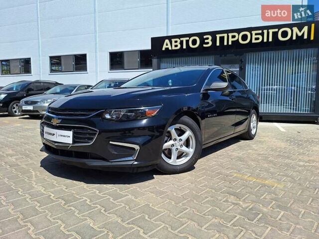 Черный Шевроле Малибу, объемом двигателя 1.49 л и пробегом 156 тыс. км за 9300 $, фото 1 на Automoto.ua