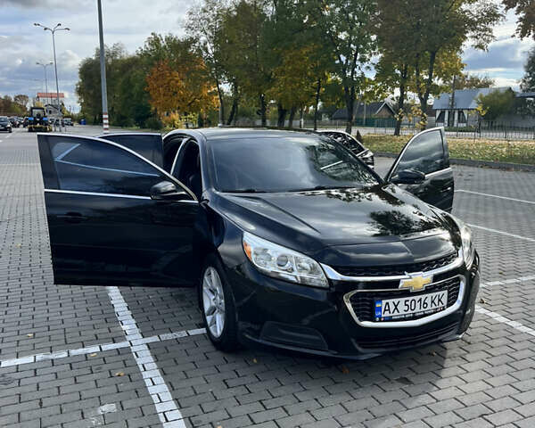 Черный Шевроле Малибу, объемом двигателя 2.5 л и пробегом 150 тыс. км за 9300 $, фото 17 на Automoto.ua