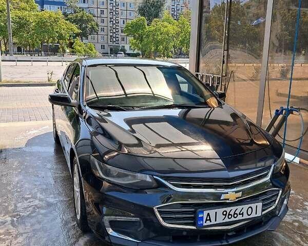 Черный Шевроле Малибу, объемом двигателя 1.49 л и пробегом 180 тыс. км за 9700 $, фото 1 на Automoto.ua