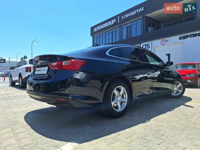 Черный Шевроле Малибу, объемом двигателя 1.49 л и пробегом 156 тыс. км за 9300 $, фото 6 на Automoto.ua