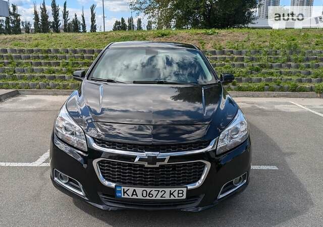 Черный Шевроле Малибу, объемом двигателя 2.5 л и пробегом 180 тыс. км за 8750 $, фото 2 на Automoto.ua