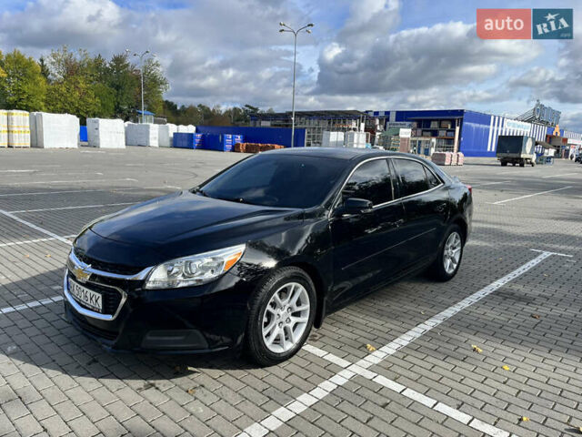 Черный Шевроле Малибу, объемом двигателя 2.5 л и пробегом 150 тыс. км за 9300 $, фото 2 на Automoto.ua