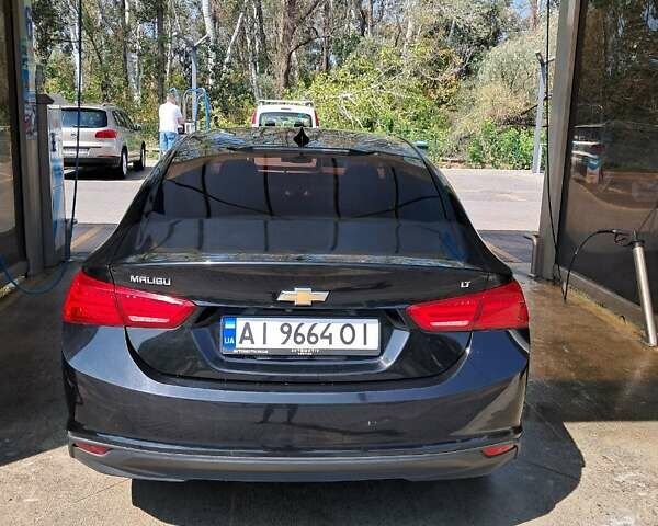 Черный Шевроле Малибу, объемом двигателя 1.49 л и пробегом 180 тыс. км за 9700 $, фото 2 на Automoto.ua