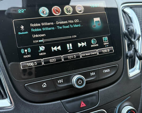 Черный Шевроле Малибу, объемом двигателя 1.5 л и пробегом 79 тыс. км за 13350 $, фото 28 на Automoto.ua