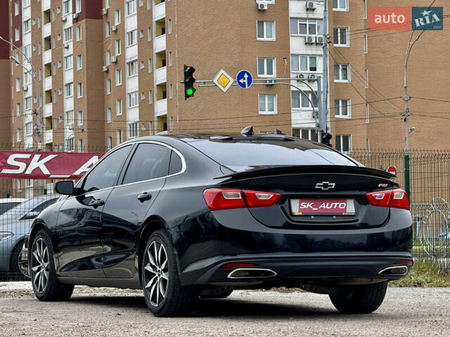 Черный Шевроле Малибу, объемом двигателя 1.49 л и пробегом 48 тыс. км за 15400 $, фото 90 на Automoto.ua
