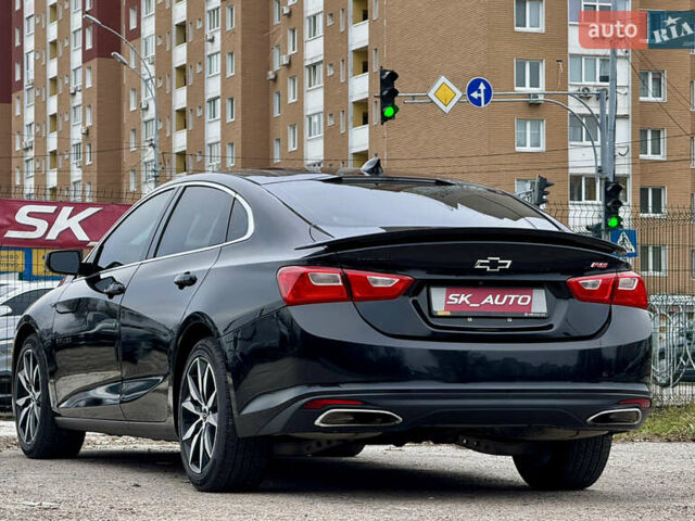 Черный Шевроле Малибу, объемом двигателя 1.49 л и пробегом 48 тыс. км за 15400 $, фото 89 на Automoto.ua