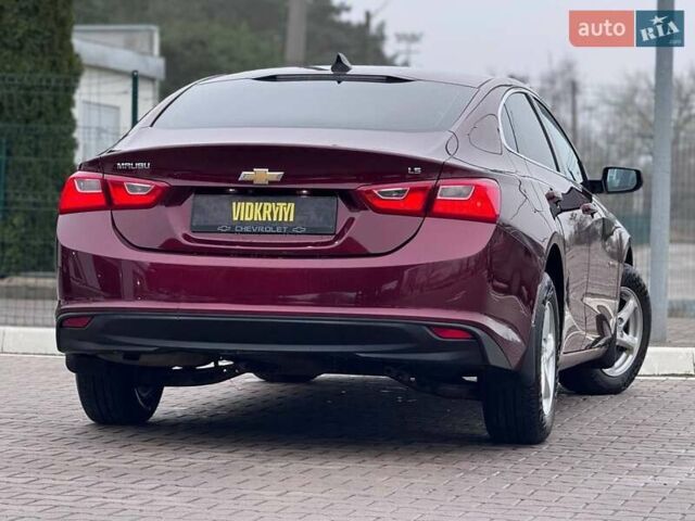 Красный Шевроле Малибу, объемом двигателя 1.5 л и пробегом 159 тыс. км за 9900 $, фото 11 на Automoto.ua